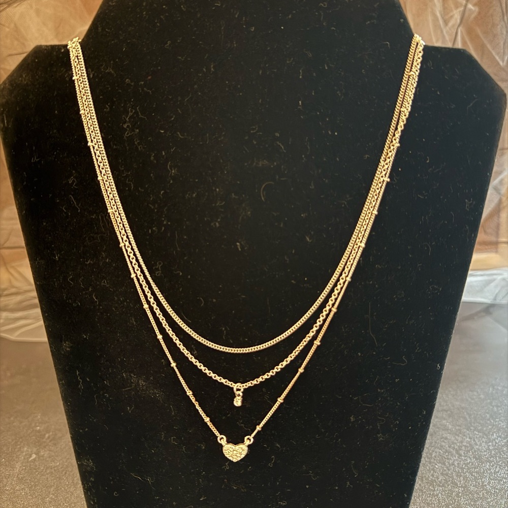 Charming Gold Layered Necklace
